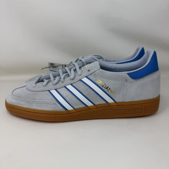 Adidas Handball Spezial Originals Shoes Gray Blue Men's Size 9.5 - Picture 2 of 8